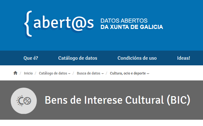 amtega's tweet photo. 📝 Hai compilacións que facilitan moito os labores de investigación. Seguro que esta relación de Bens de Interese Cultural é unha delas.
🔗Xa dispoñible en #Abertos: https://t.co/PQsWz1YVYp https://t.co/WFfJJ6VuNX