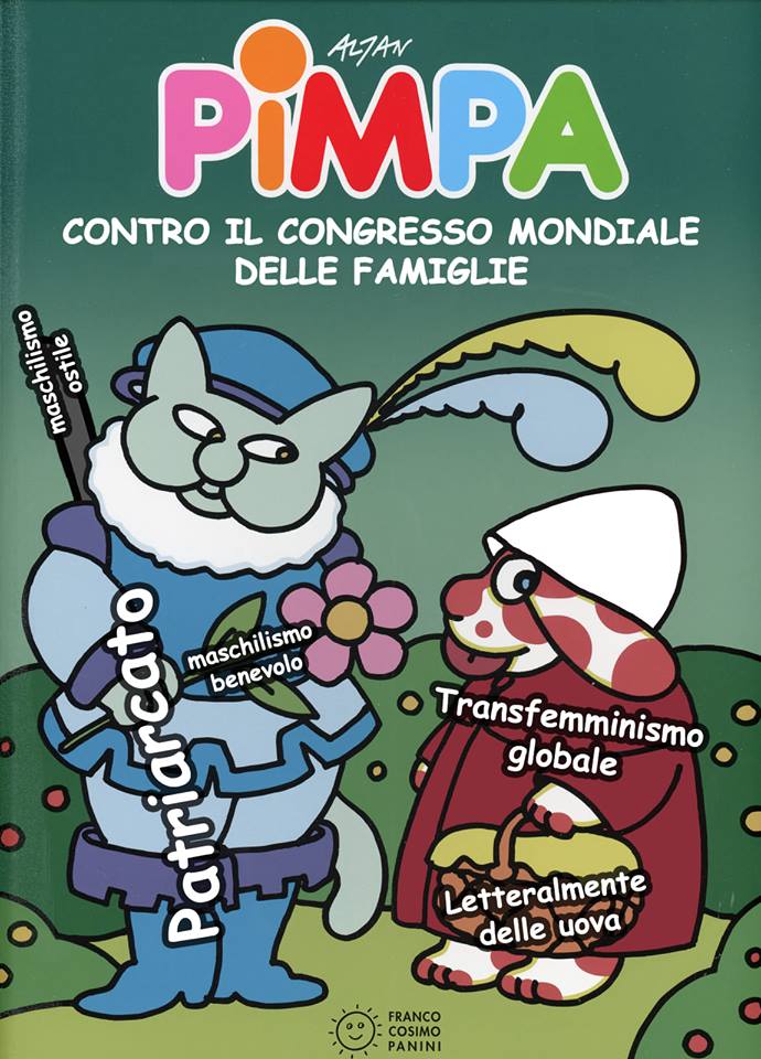 NonUnaDiMenoMI's tweet photo. Anche la Pimpa è contro il Congresso Mondiale delle Famiglie!

(Letteralmente, delle uova.)

#VeronaTransfemminista 
#30MVeronaTransFem

(Via polpo di stato) https://t.co/BDGlqKYkGi