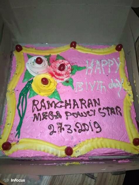 Happy birthday RAM Charan Anna party hard tonight... 