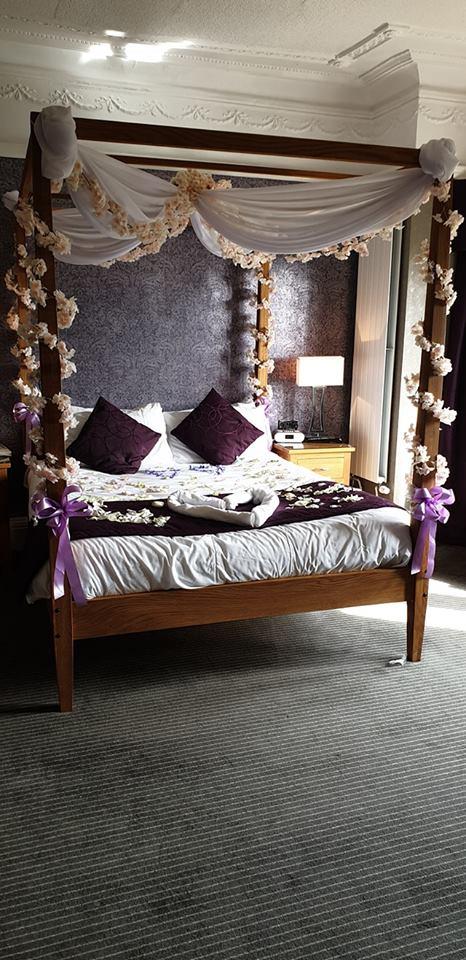 Love this! 🥰

Stephen, our groom at the weekend, wanted to surprise his new wife Jen when she walked into the #BridalSuite by having it decorated to make it more special and individual...  

#WeddingWednesday #Lancashire  
(Thanks - Garlands Florist Of Oswaldtwistle for sharing)