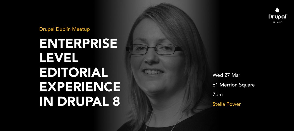 Drupal Ireland tweet media