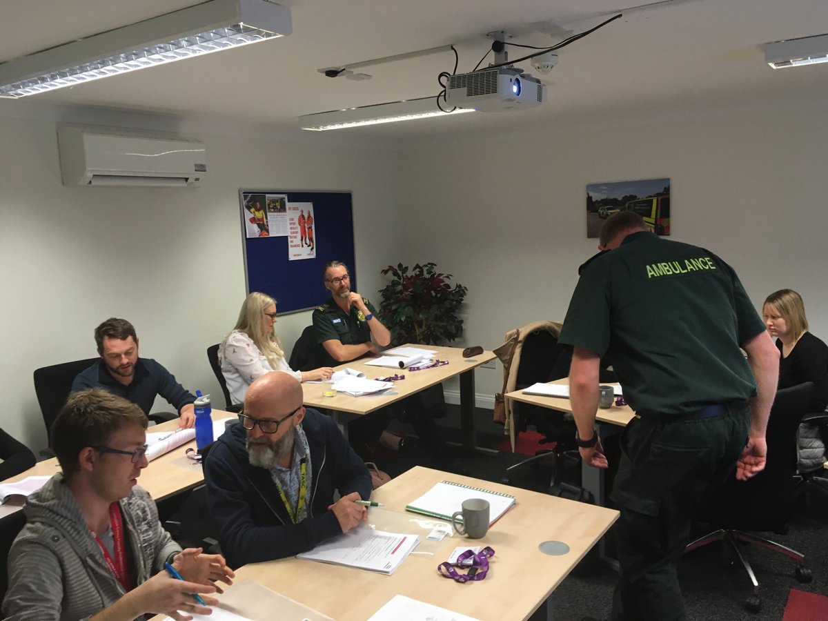Looking at “aims” are they SMART on #QSIR fundamentals day ⁦<a href="/EastEnglandAmb/">EEAST Ambulance Service</a>⁩, great venue ⁦<a href="/NARSBASICS/">Norfolk Accident Rescue Service (NARS)</a>⁩