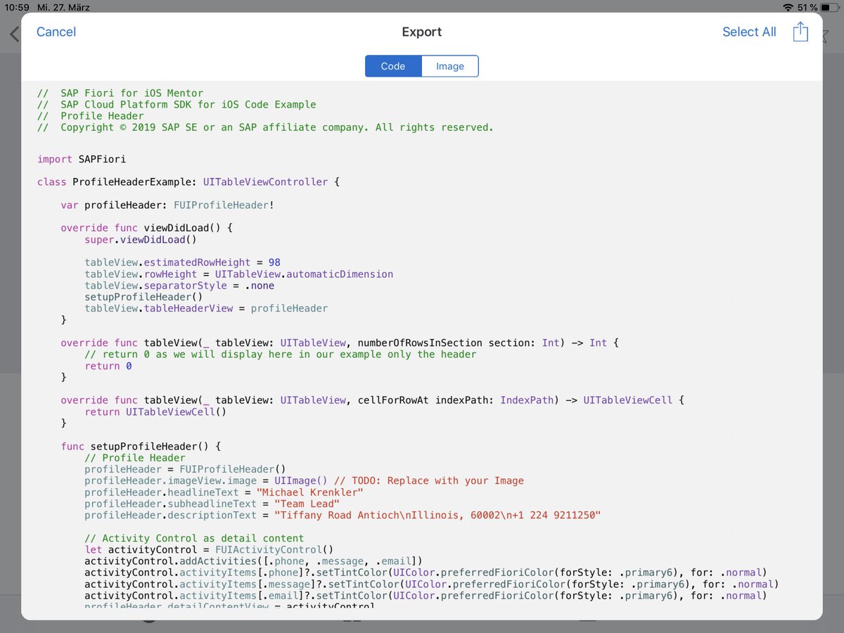 Thorsten__Lange's tweet photo. We are happy to announce a new Version of the Sap Fiori Mentor for iOS. The APP doesn’t got only a new Design but also new features - eg. share not only the code but also an image of your customized control.

Try it out
https://t.co/gRUQixcS4j

#SAPFioriMentor #CPSDKforiOS https://t.co/8lBBS3saDa