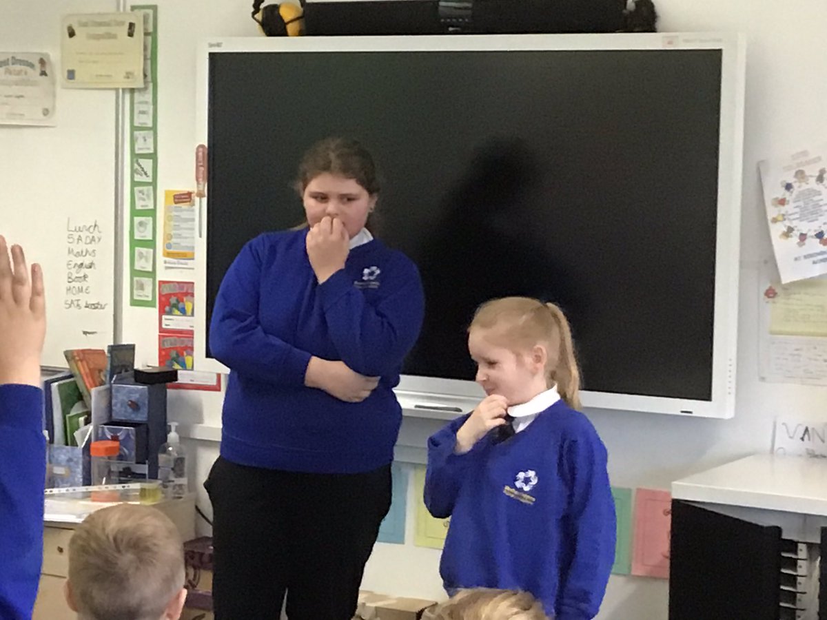 MrsH1724's tweet photo. Year 6 having fun exploring emotions through drama. Can you guess how they feel? @BCoppiceAcademy #shownottell #descriptivewriting https://t.co/duYQhn5dm8