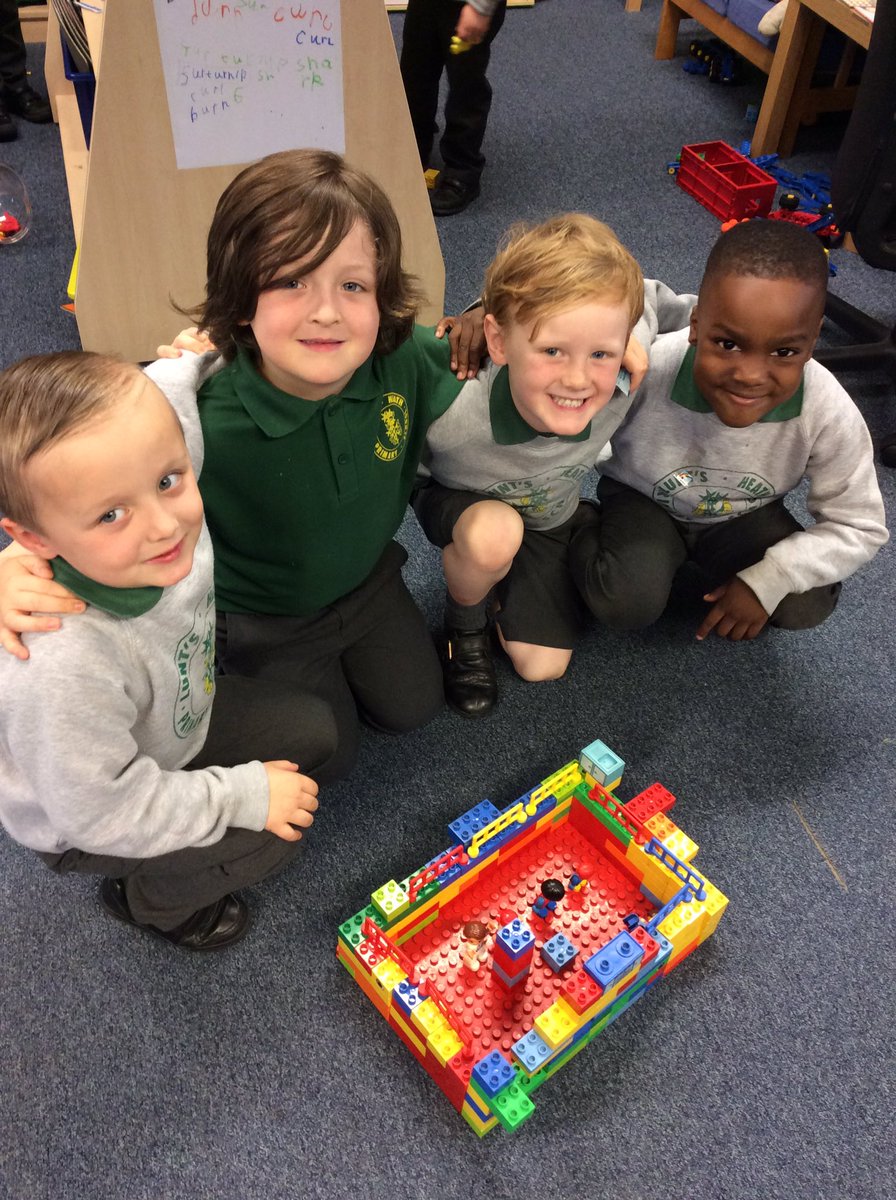 LuntsHeathEYFS's tweet photo. Look how proud these boys look after designing and building 'Lunts Heath Football Ground' ⚽️@LuntsHeathSch https://t.co/jFY6Ta128C