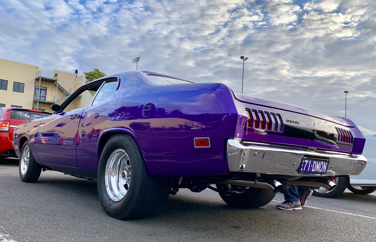 SydneyDragway's tweet photo. Some serious cool Muscle lined up tonight at Sydney Dragwayโs weekly Race4Real.
#dragracer #sydneydragway #71demon #dodge #race4real https://t.co/L1VyIrvrUs