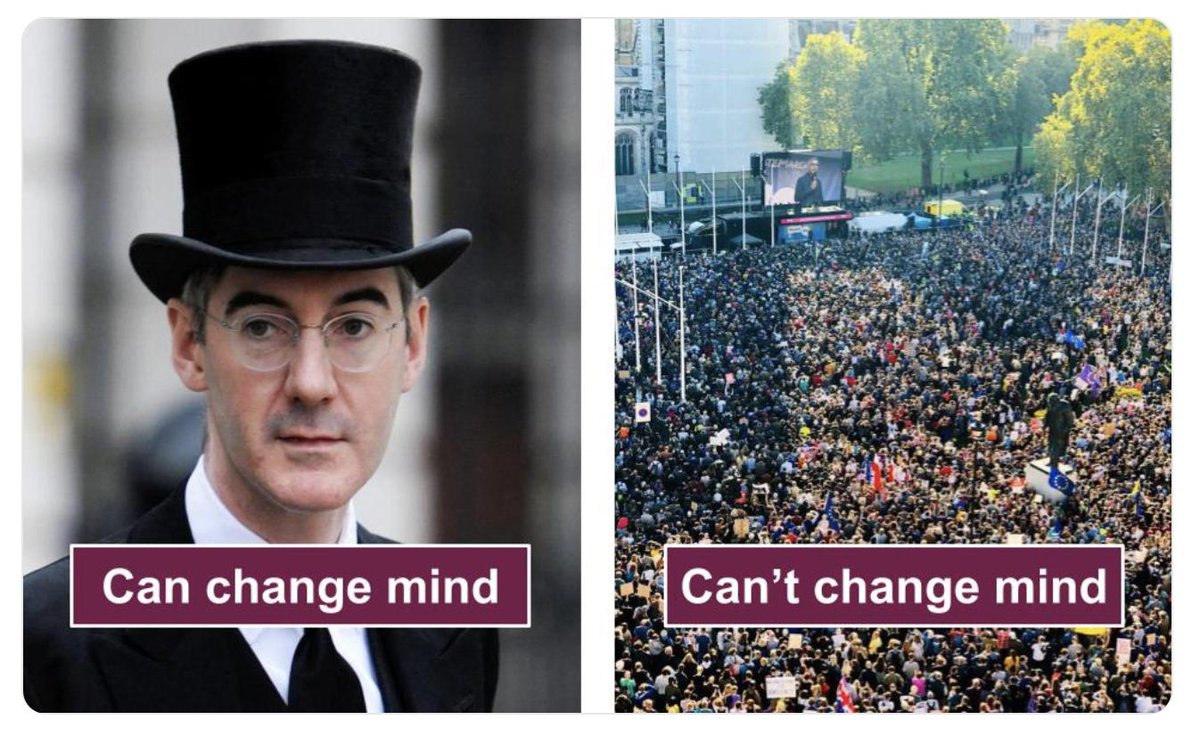 ThePoke's tweet image. Jacob Rees-Mogg’s changed his mind on Theresa May’s Brexit deal – the only 7 responses you need
thepoke.co.uk/2019/03/27/jac…
