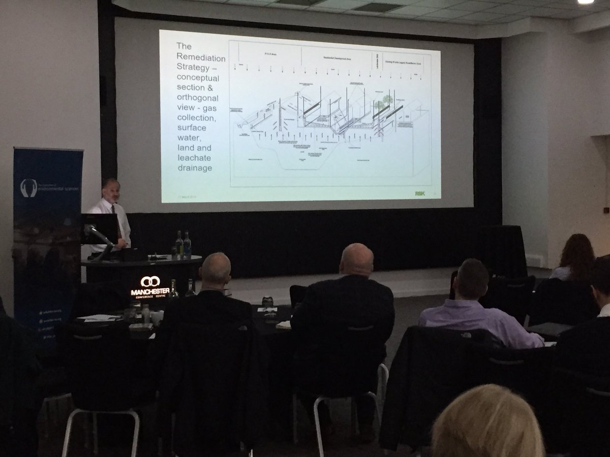 Katie Foster and Mark Hinsley from  <a href="/RSKGroup/">RSK</a> kick off the symposium with discussions around geotechnical issues on brownfield sites.