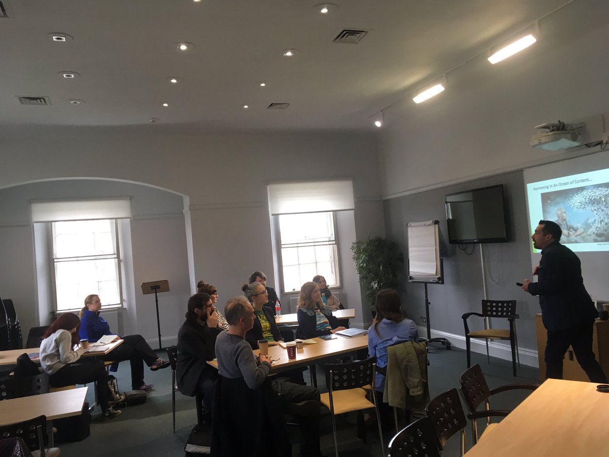 What the what?! There’s now more content published in a 24 hour period than there was in the entirety of the year 1960. Our Creative Accelerator powered by <a href="/ElevatorUK/">Elevator UK</a> Founders minds are currently being blown by Roddy McLean of  <a href="/curioegg/">Curious Egg</a> #DigitalMarketing