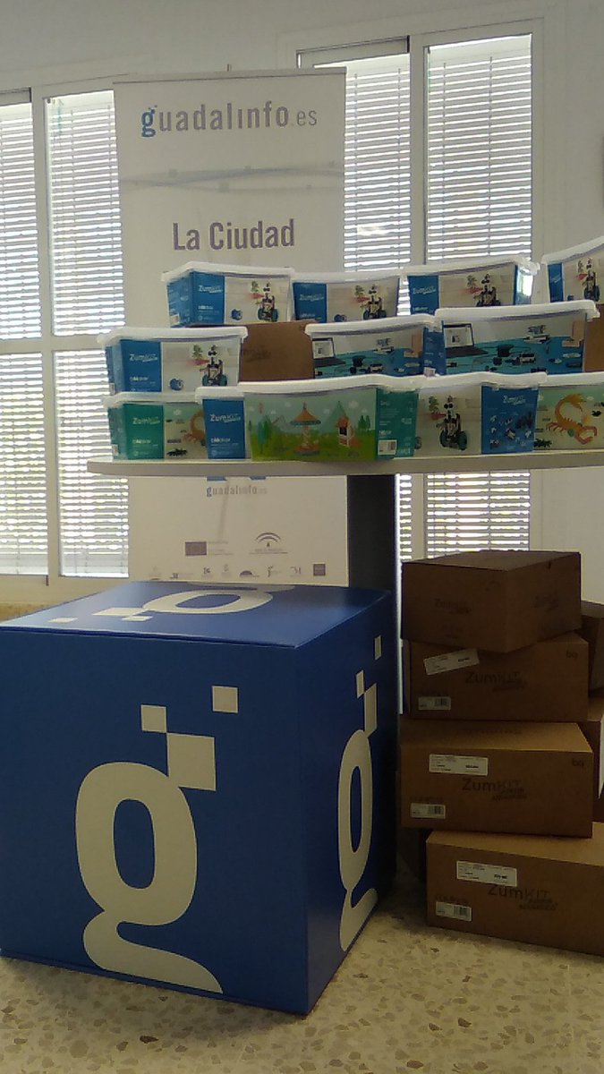 Hoy estamos en <a href="/CG_El_Bosque/">CG El Bosque</a> para aprender sobre robótica. <a href="/RedGuadalinfo/">Vuela Guadalinfo</a> #Bornos #robotica #guadalinfo