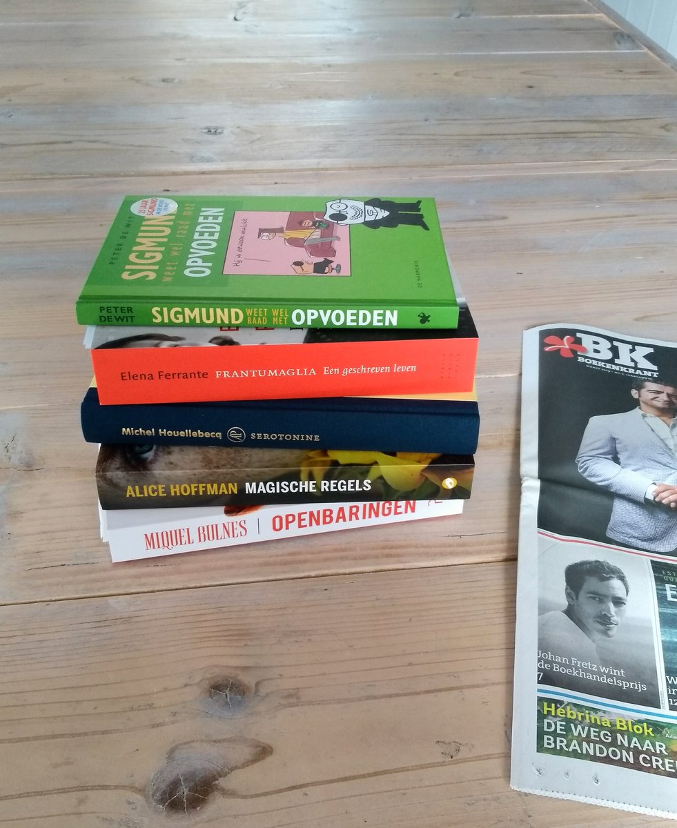 Doet heel Twitter al mee met onze fotowedstrijd?

De spelregels: Neem een foto van de Boekenkrantposter in je boekhandel, stuur die voor 31 maart naar redactie@boekenkrant.com. Vermeld de naam van de boekhandel en maak kans op een boekenpakket ter waarde van 50 euro!