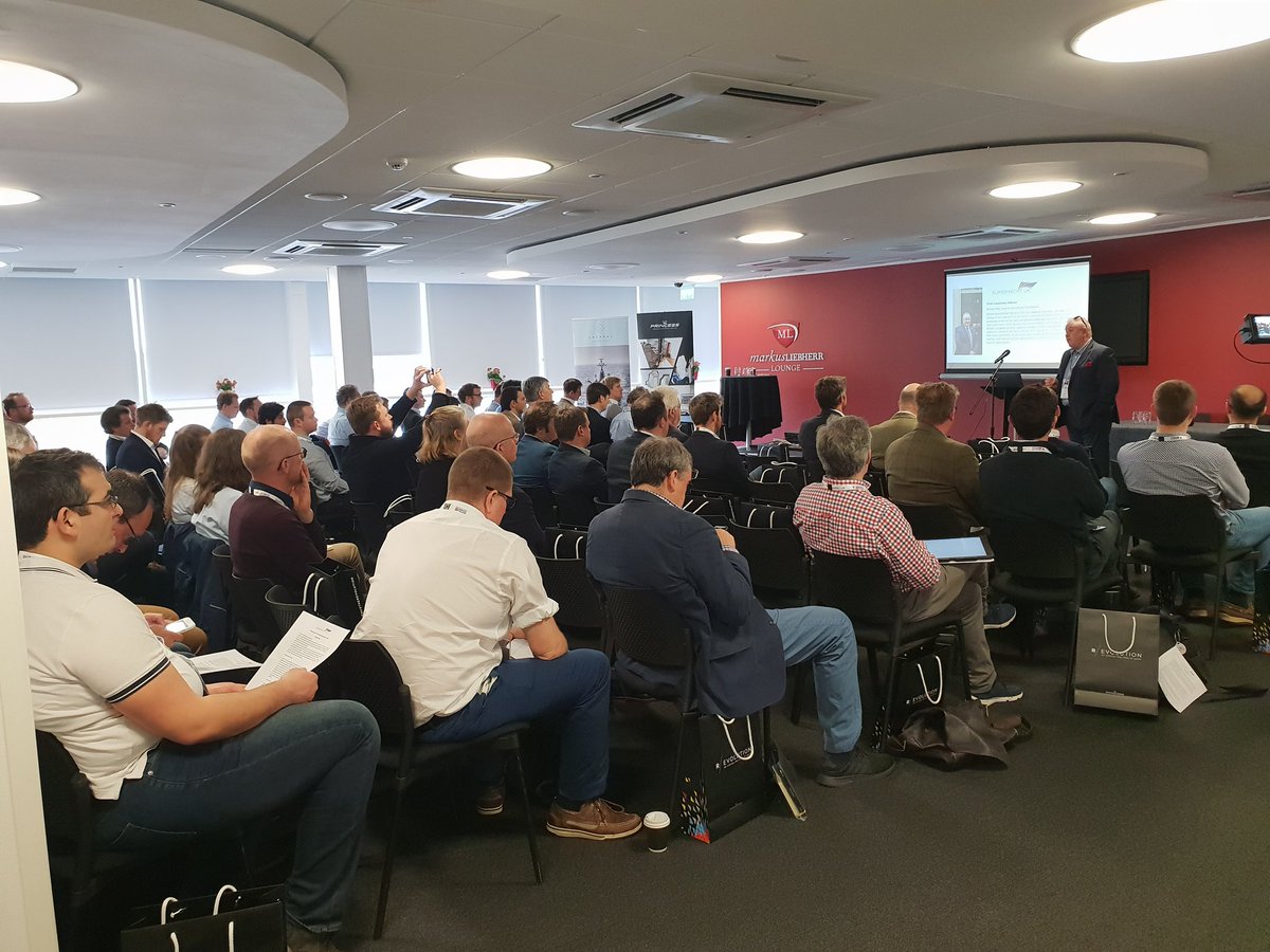 Our annual Superyacht UK Technical Seminar is underway, this year sponsored by @_PrincessYachts
<a href="/HalyardLtd/">Halyard (M&I) Ltd</a> @Lateral_eng.
A day filled with industry experts updating delegates on the latest hot topics followed by a networking reception. 
#bmexpo