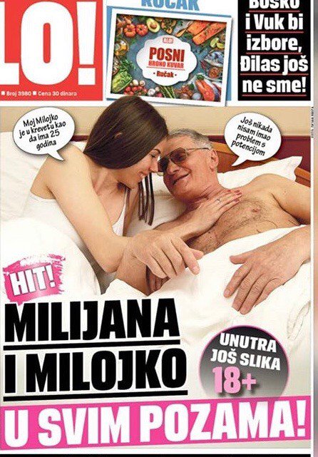 lojzija's tweet photo. Objavljivanjem ovakve naslovnice,dajući prostor na nac.frekvenciji,podržavate pedofiliju draga gospodo.Sutra,kada nam sličan pedofil napadne ćerku ili sina,rođaku ili ćerku prijatelja,setite se ovog čoveka i onoga što ste podržali.Priznao je da su"zajedno"od njene 15.godine. https://t.co/brzkWlwQyl