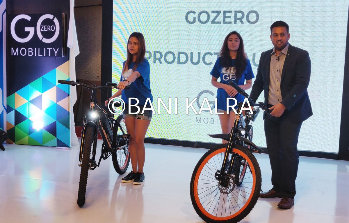 motortech_india's tweet photo. British E-Bike makers GoZero Mobility launches two E-Bikes "One & Mile" today in New Delhi.
#GoZeroMobility #EVMarket #GoZeroOne #GoZeroMile https://t.co/x0mOmdIjOC