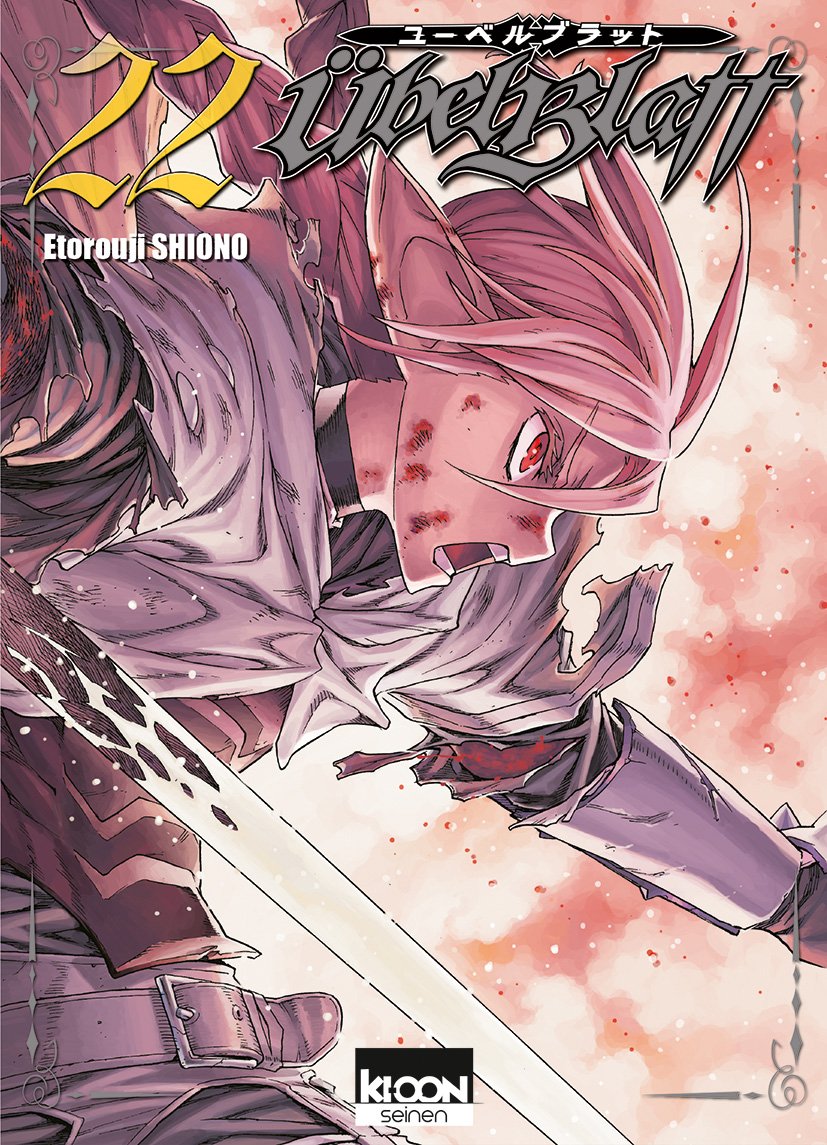 ki_oon_Editions's tweet photo. Fin datée pour Übel Blatt !

La série de dark fantasy d'Etorouji SHIONO verra son 23ème et dernier volume sortir au Japon le 25 juin !
Comment se conclura la quête de vengeance de Köinzell ? 😱
Le 22ème tome est quant à lui d'ores et déjà disponible chez nous. https://t.co/8ixGHwjnXO