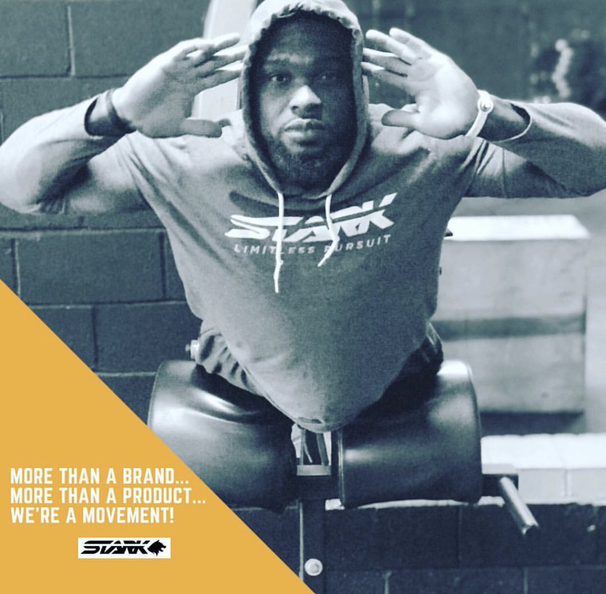 StarkNoLimits's tweet photo. Have you joined the movement? 

#fuelyourpassions
#movement
#jointhemovement
#starkmovement
#limitlesspursuit
#CrossFit 
#workoutjunkie
#fitnessproduct
#health 
#apparel 
#sportsapparel
#drinksharewear
#athlete 
#supportsmallbusiness 
#starkenergy https://t.co/BNdpFBgnTi