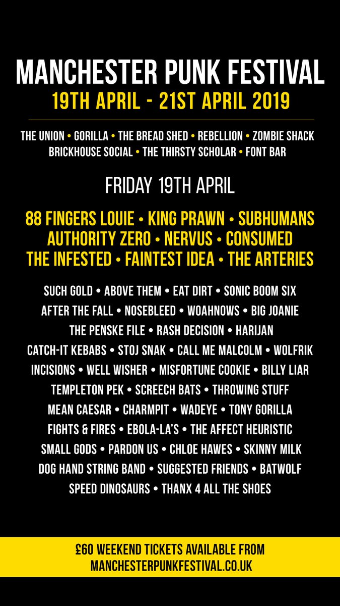 Manchester Punk Festival tweet media