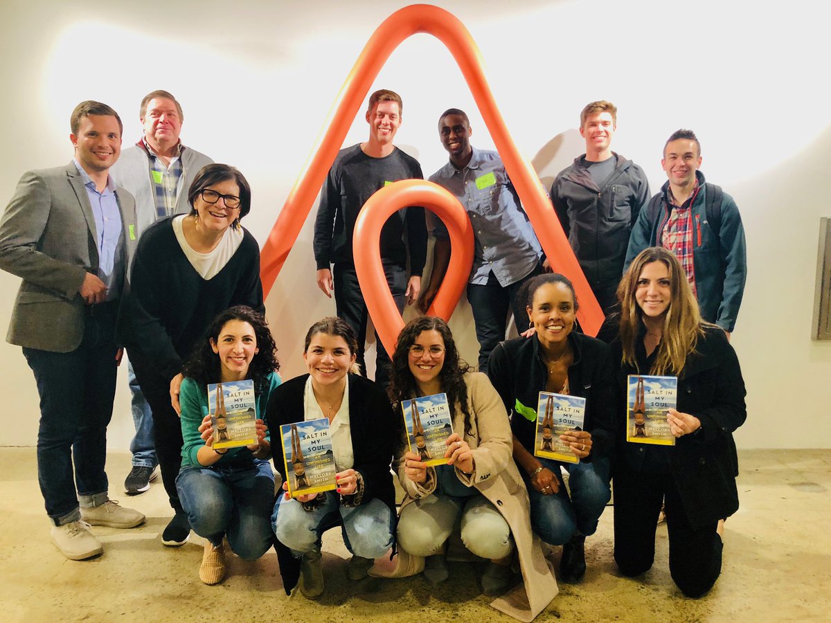Salt_In_My_Soul's tweet photo. We had such a wonderful time sharing #saltinmysoul with @Airbnb last night in #SanFrancisco! Thank you for partnering with us! #cysticfibrosis #cfawareness #CFcurefound #superbugs #65roses #motherdaughter @mayanjeri @jason_bellet https://t.co/LdJ7PZm9Ka
