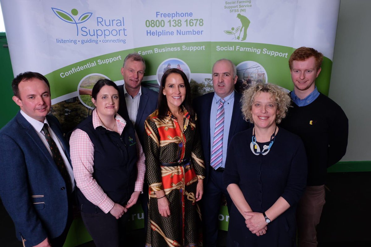 RuralSupport's tweet photo. Our #ResilientFarmers conference partners @yellowwelliesuk @EmbraceFARM with farmers David Kerr and Jonathan Glen who are speaking today about their experiences https://t.co/WEhFgNNxiV