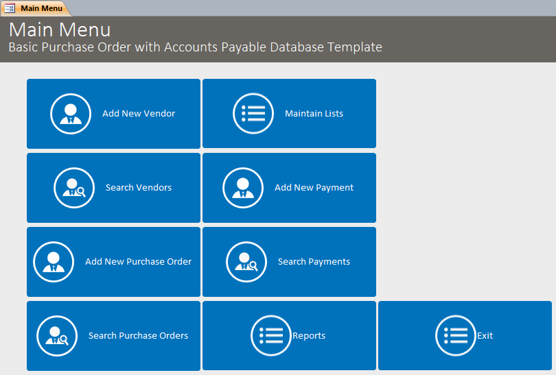 jestabrook's tweet image. The @WSITech Basic Purchase Order with Accounts Payable database offers the ability to set up vendors, contacts, salespersons and purchase order types.
microsoftaccessexpert.com/Microsoft-Acce…
#accountspayable #purchaseorder #databasetemplate #microsoftaccess #sqlserver