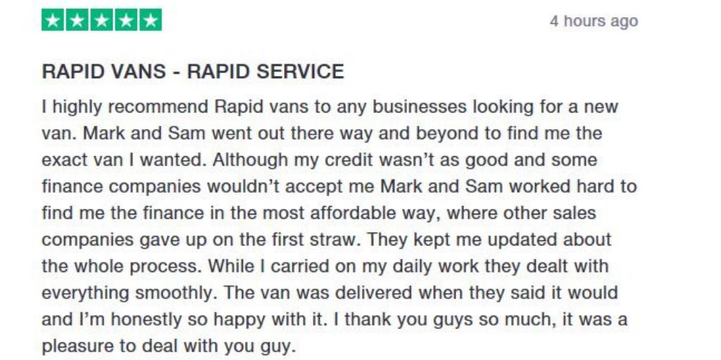 Rapid Vans tweet media