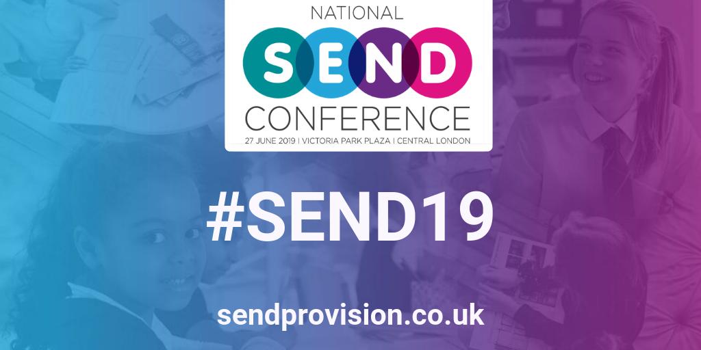 The discussion starts now! Ahead of the SEND Conference 2019 we want to hear your thoughts and discussion points | Join the discussion ahead of the Conference using our hashtag: #SEND19 | Find out more here: bit.ly/2Hkm1mF