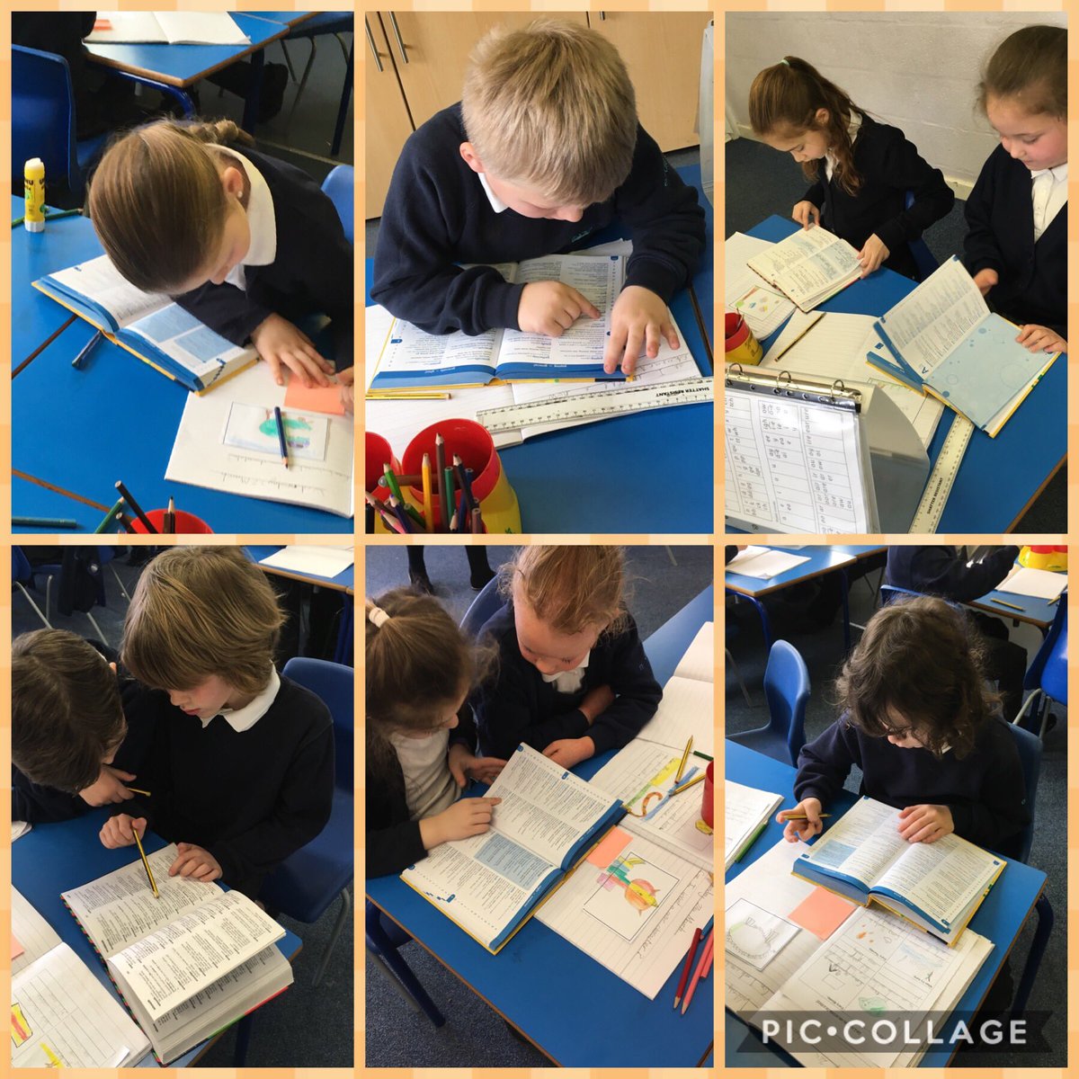 Using thesauruses to find some more exciting adjectives for our story characters. #writers #upleveling