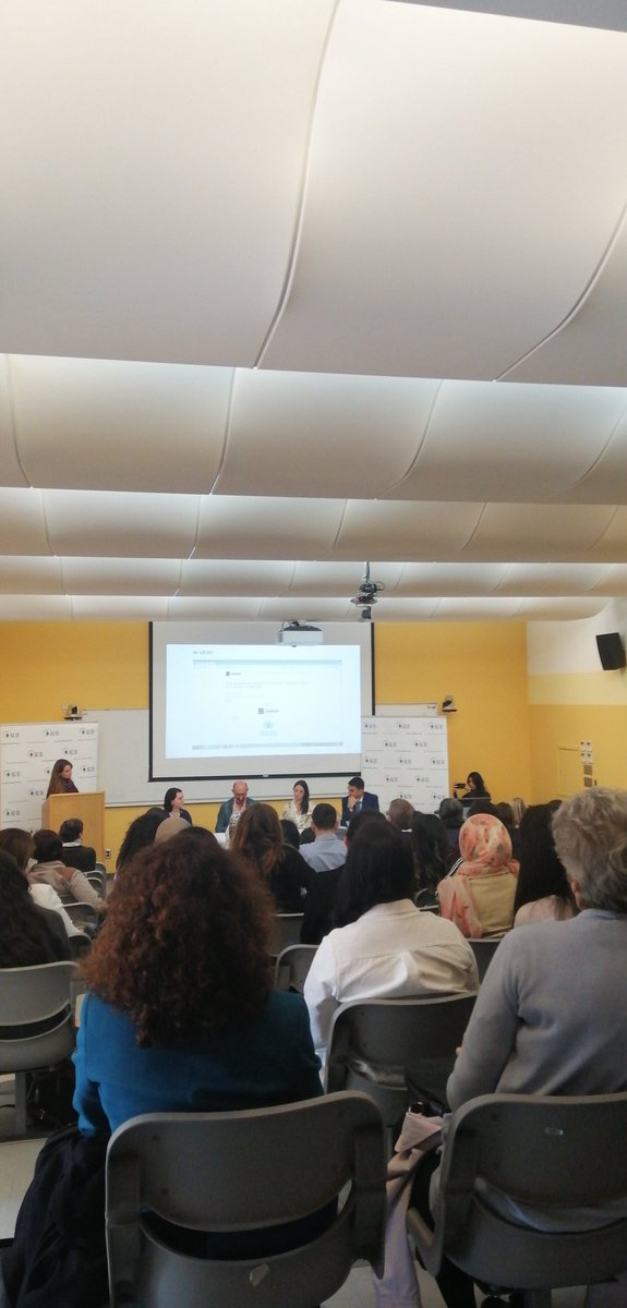AUBDeltaOmega's tweet photo. Full house!
@FHS_AUB @fhschapter #FHS_Seminars #deltaomega #gammadeltachapter #makinganimpact #NPHW2019 #publichealth #ConflictOfInterest https://t.co/tZ1X6UBgHF