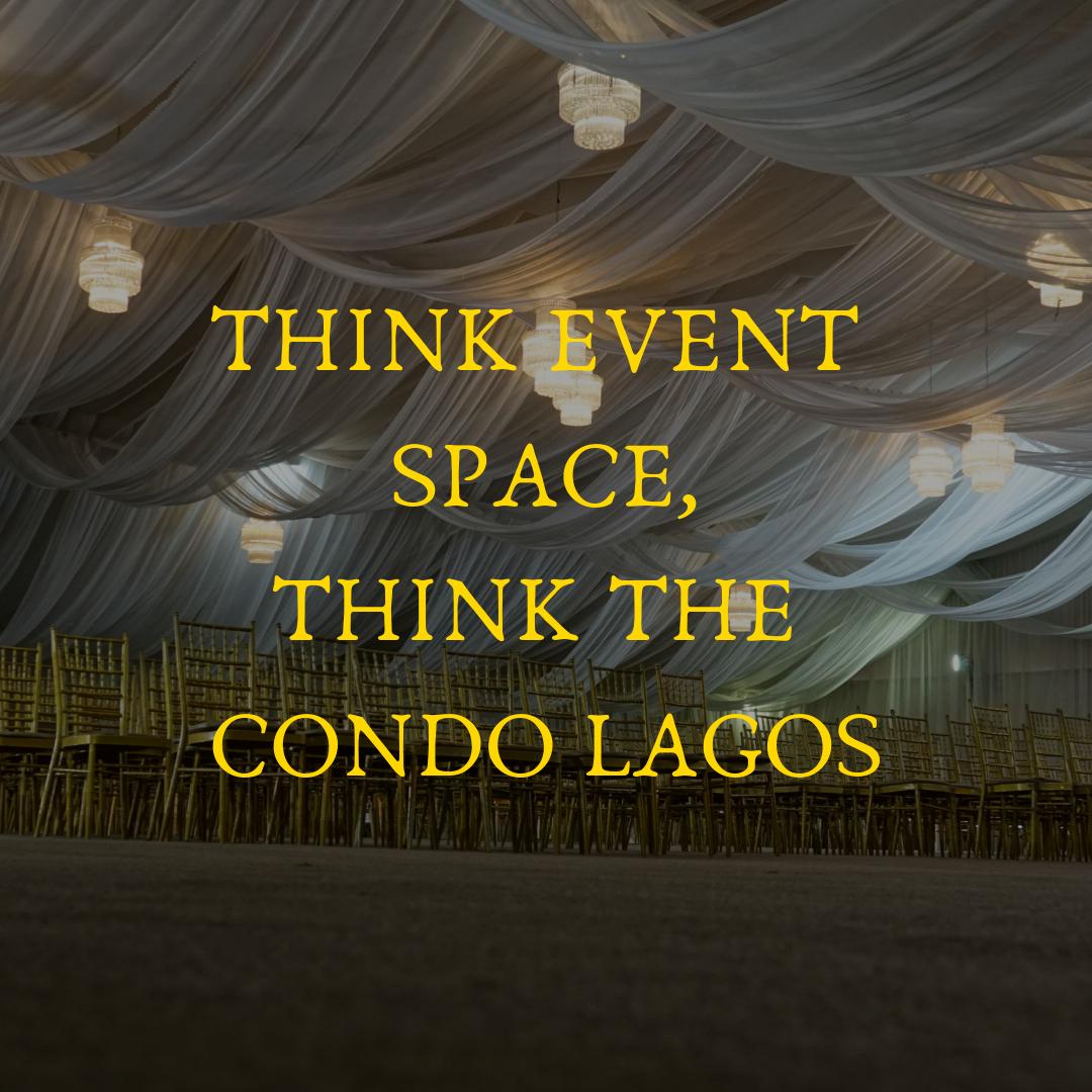 CondoLagos's tweet photo. So many ideas come to mind when you see spaces like this
What will I do if given this space for a day🤔?
~ Wedding Decoration
~ Seminars
~ Birthday Party
The CondoLagos is a very special venue for special occasion for special people like you
#ThinkEvent
#ThinkTheCondoLagos https://t.co/jFW3qeGWoX