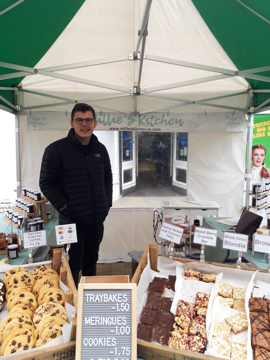 LianaBrien1's tweet photo. Our neighbours on Winchester high street today! Delicious! #makebakeeat. #NatWestBoost https://t.co/XJNxlmc6UM