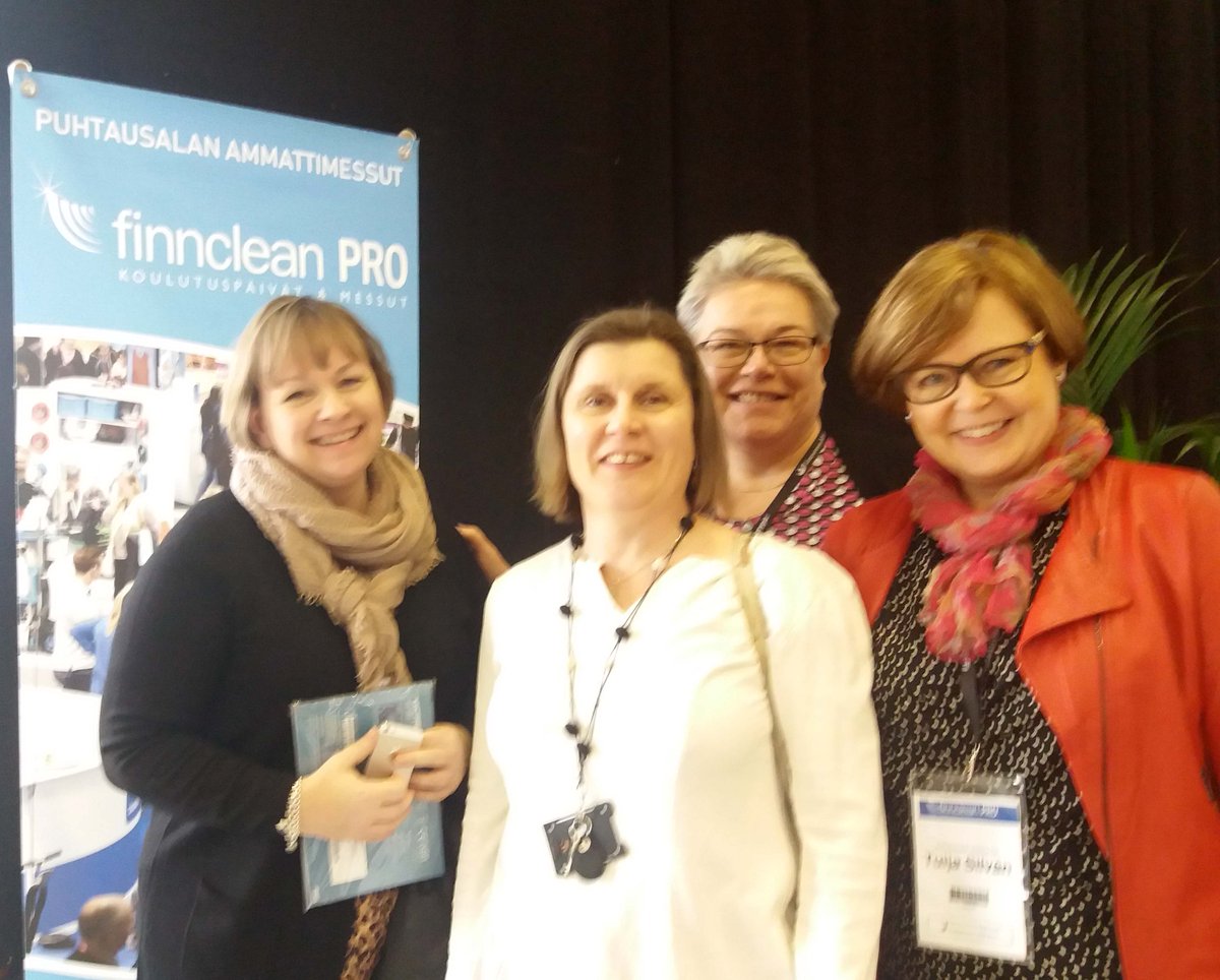 PirkanmaaVoimia's tweet photo. #FinncleanPRO tietoa, taitoa, ammattilaisten kohtaamisia - mekin mukana 👍#Tampere #siivous #puhtauspalvelu @TampereenMessut https://t.co/2KsK0CWkJj