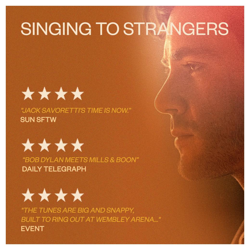 JackSavoretti's tweet photo. Fantastic reviews!

You can download, stream or buy a copy of #SingingToStrangers right here 👉 https://t.co/EfZdJTBNMv https://t.co/hTRQ7tFbip
