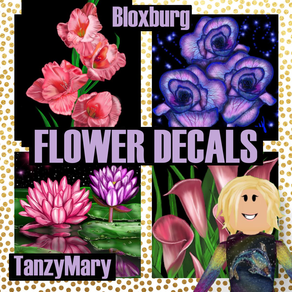 Roblox Plant Decals Roblox Free Meshes - girls alts roblox