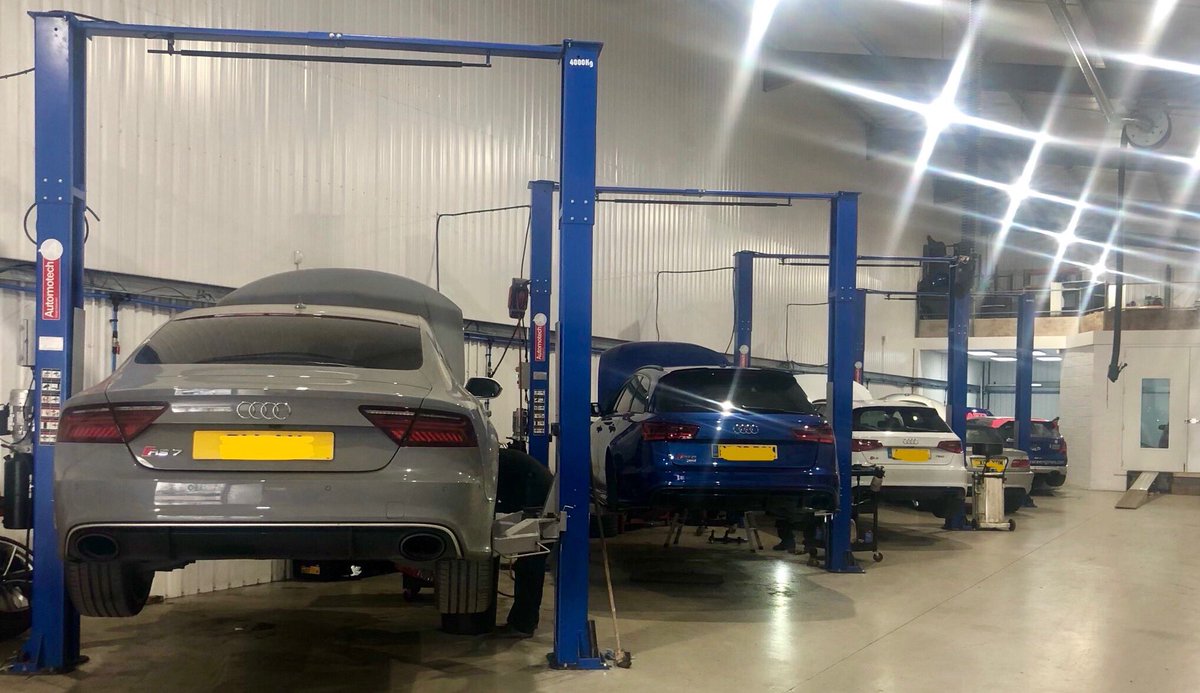 Looks like it’s ⁦an ⁦#Audi day today at #PerfectTouch 🤔😍 #Audi #RS7 #RS6 #S3