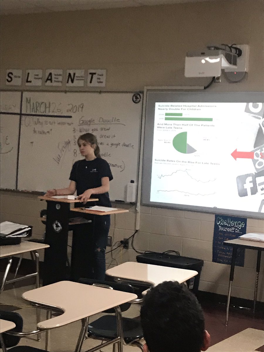 amronnebaum's tweet photo. Mr. Sterlings shark tank enrichment class gets prepped with informative speeches. https://t.co/VhcoVaCg9r