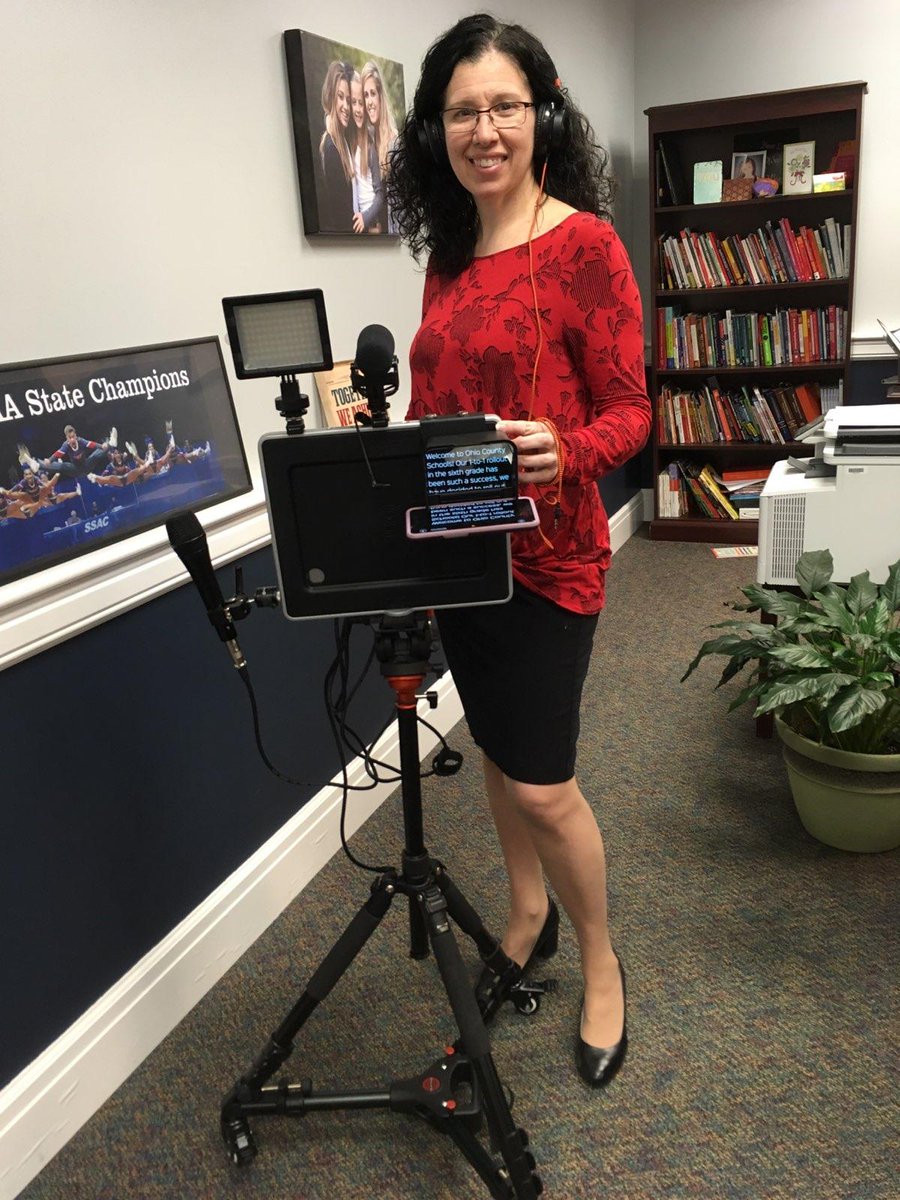 Innovate_OCS's tweet photo. @padcaster is going to be a game changer.  SAMR Modification and Redefinition, here we come! @OhioCounty1 https://t.co/zsEWbugp1l