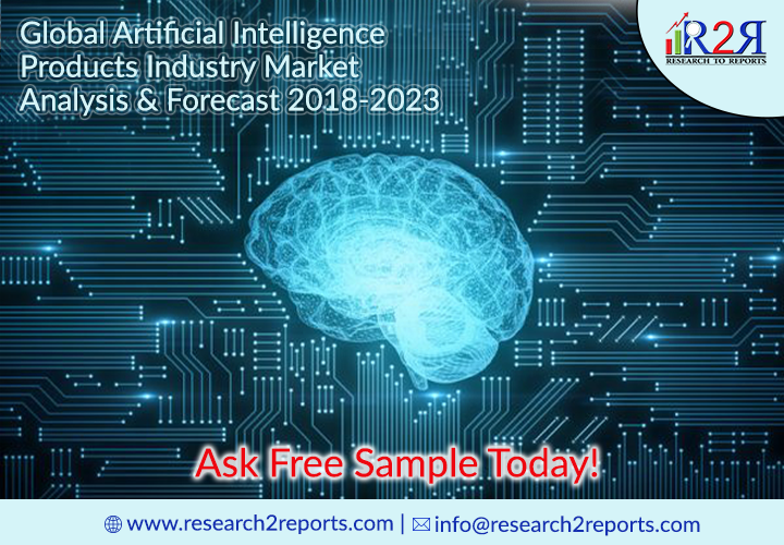 Research2R's tweet photo. Check out the report on Global Artificial Intelligence Products Industry Market Analysis &amp; Forecast 2018-2023. Sample Report @  https://t.co/reGjLecmJ5
#MarketResearch #ArtificialIntellegence #AI #MarketForecast #MarketShare #MarketTrends #R2R https://t.co/YW5Byi8Tot
