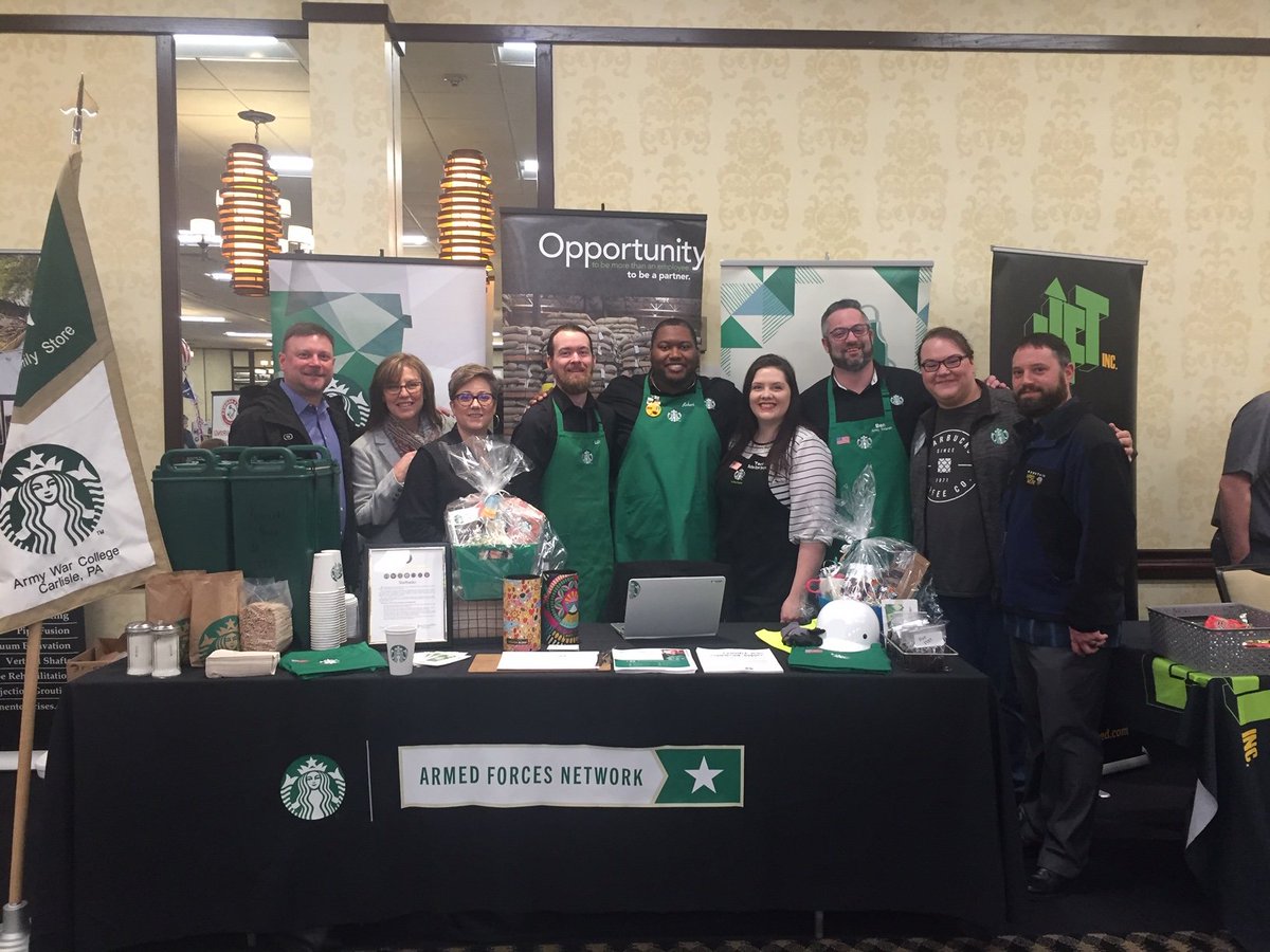 Our Military Commitment was alive and well today in York, PA! <a href="/TorixEppley/">Tori Eppley</a> led a PHENOMENAL collaboration of Retail and York Roasting Plant Leaders in engaging with Veterans &amp; Military Spouses at the York Military Expo. <a href="/herrickros/">Herrick Ross</a>  <a href="/valerio_tom/">Tom Valerio</a> <a href="/erika_mcintire/">Erika McIntire</a> @TimGrever