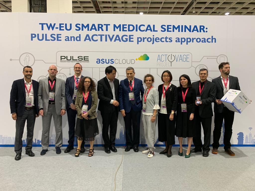 ACTIVAGEproject's tweet photo. Thanks to @TPE_SmartCity for inviting us! Proud of sharing our ambition about setting the ground for the #DigitalTransformation of #socialcare that will change the life of 100 million people in #Europe and continue exploring interesting collaborations #2019SCSE #SmartCity #H2020 https://t.co/tCwtWLSr5W