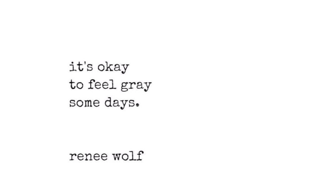 don’t let it become everyday