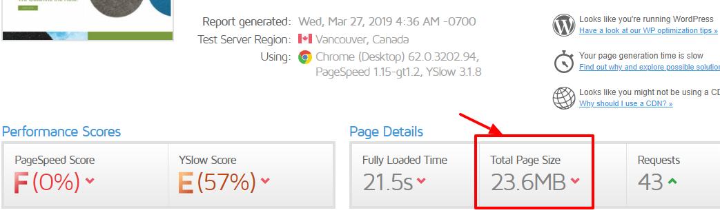 kushaltalks's tweet image. Made me laugh :) This is for a static website #digitalmarketing #seo #pageloadingtime #PageSpeed