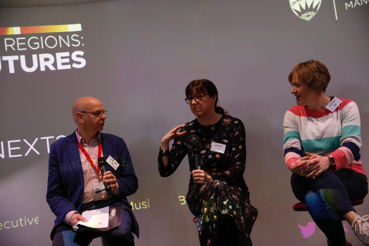 UoS_ArtsMedia's tweet image. What's next for radio?📻

BBC Radio 6Music Commissioning Executive Julie Cullen and presenter coach Kate Cocker are in the Egg Suite discussing the next generation of radio content.💬

#NARM @juliecullen @K8Cocker