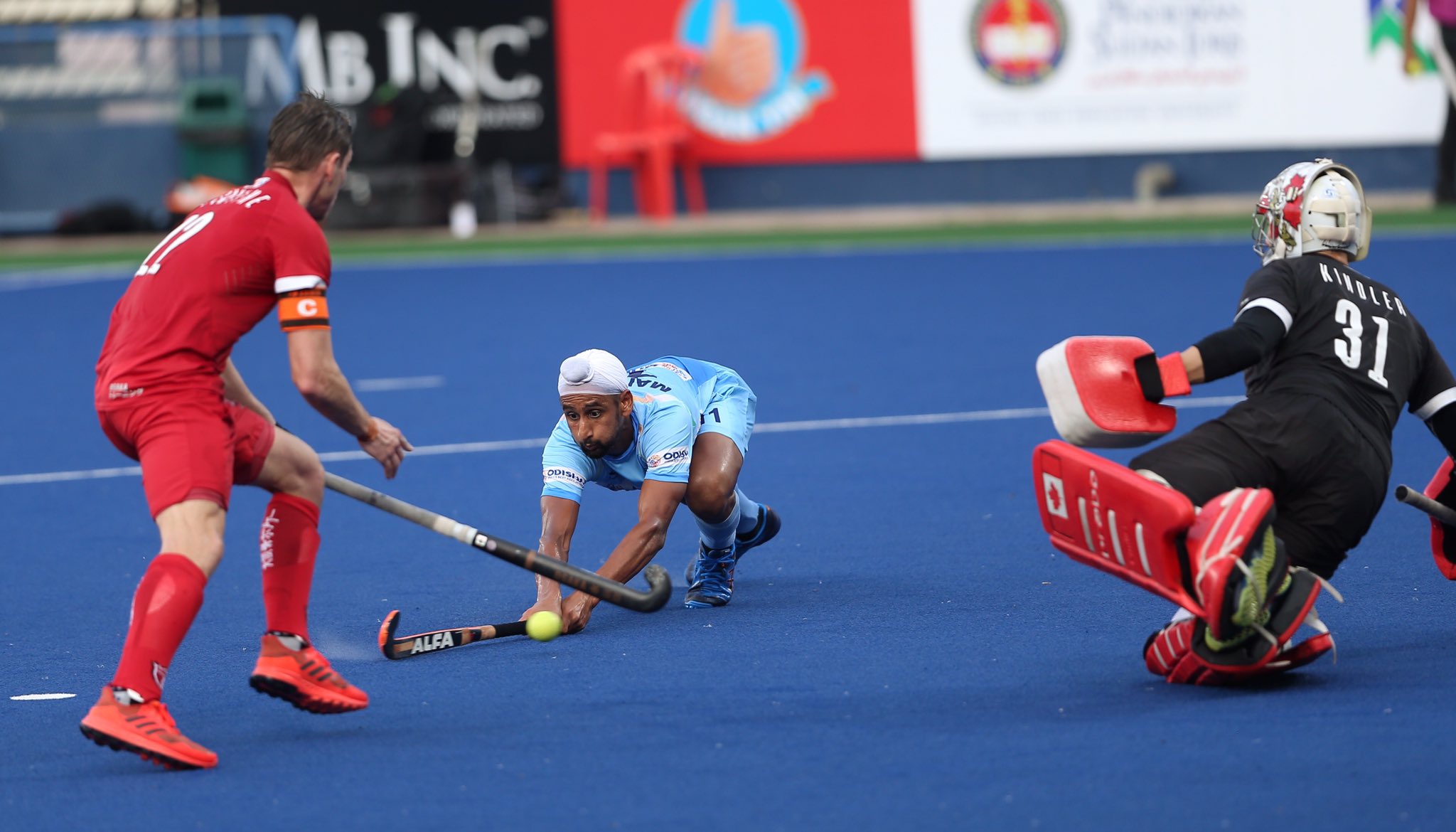 India booked their place in the finals with a win over Canada (Image Credits- Azlan Shah Cup Twitter)