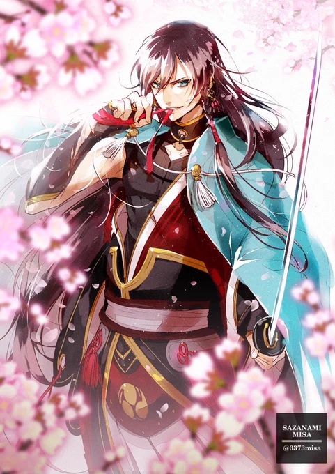 桜と刀剣男士 #さくらの日 