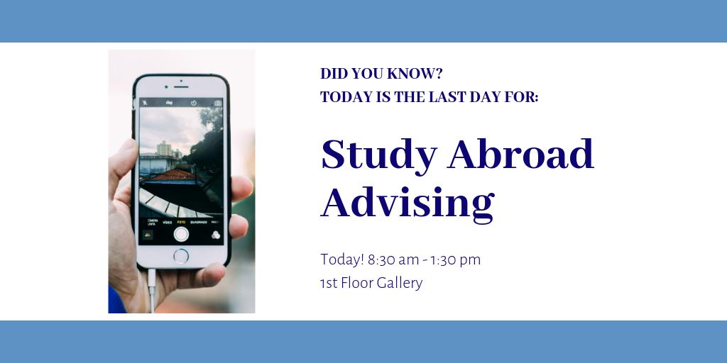 globalspartansc's tweet photo. Our Study Abroad Adviser, Patrick McCleary, will be available to the @USCUpstateJCBE every Wednesday from 8:30 to 1:30 until March 27th! Come with questions! #internationalstudies #studyabroad https://t.co/FZbnPpd7V0