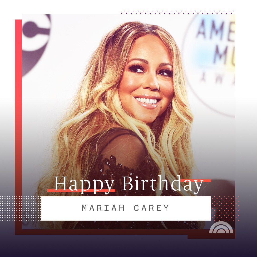 Happy birthday, Mariah Carey! 