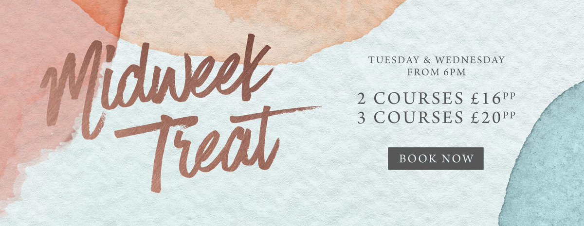 Time to fuel yourself, go big or go home....Midweek treat, with an amazing selection of starters, mains and sweet treats, you'll finish Wednesday on a high, that'll see you through til the weekend.