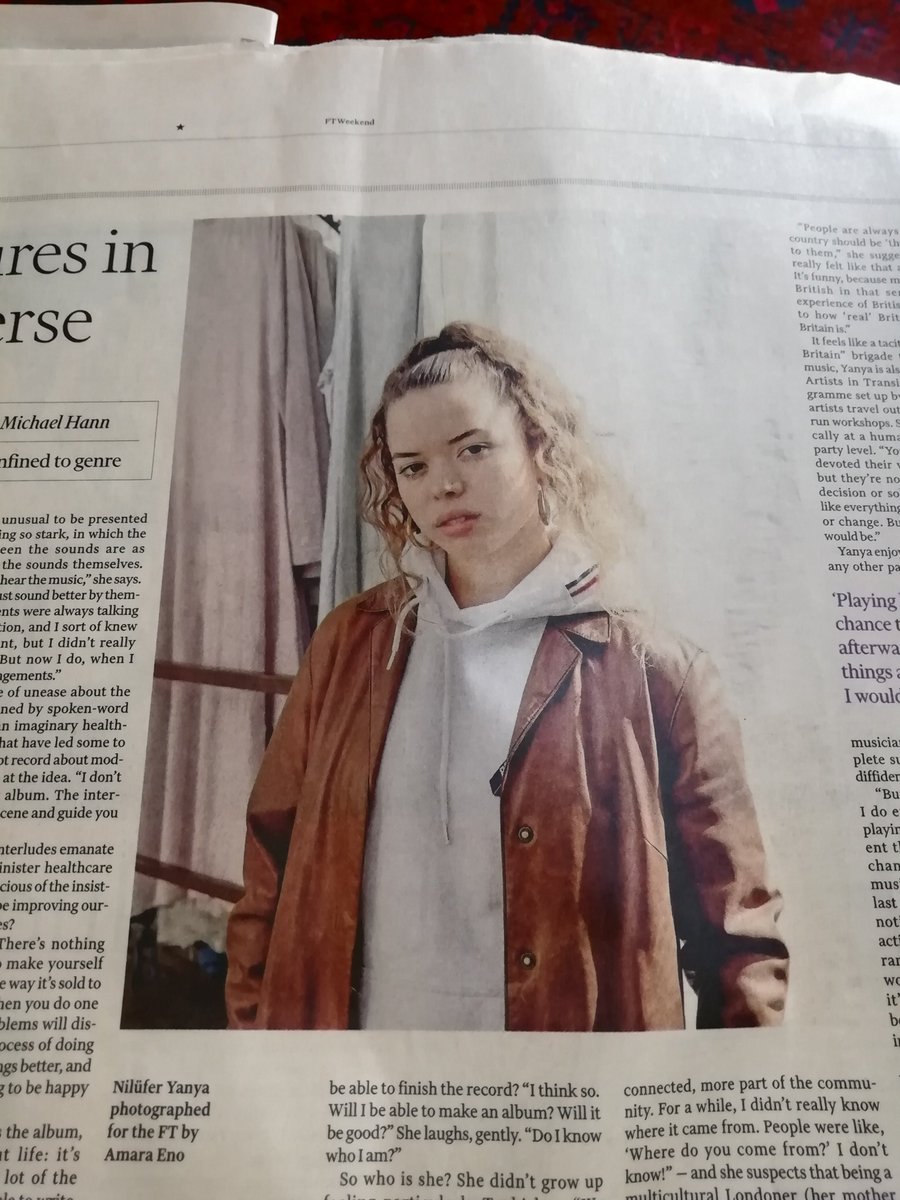 MaynCreative's tweet photo. We see you @amaraeno lighting up @FTLifeArts with your beautiful portrait of @niluferyanya #emergingtalent #availableforcomission @ftweekend @IoP_Falmouth @FalmouthUni π·β‘οΈβοΈ https://t.co/Cx2YDoaUQr