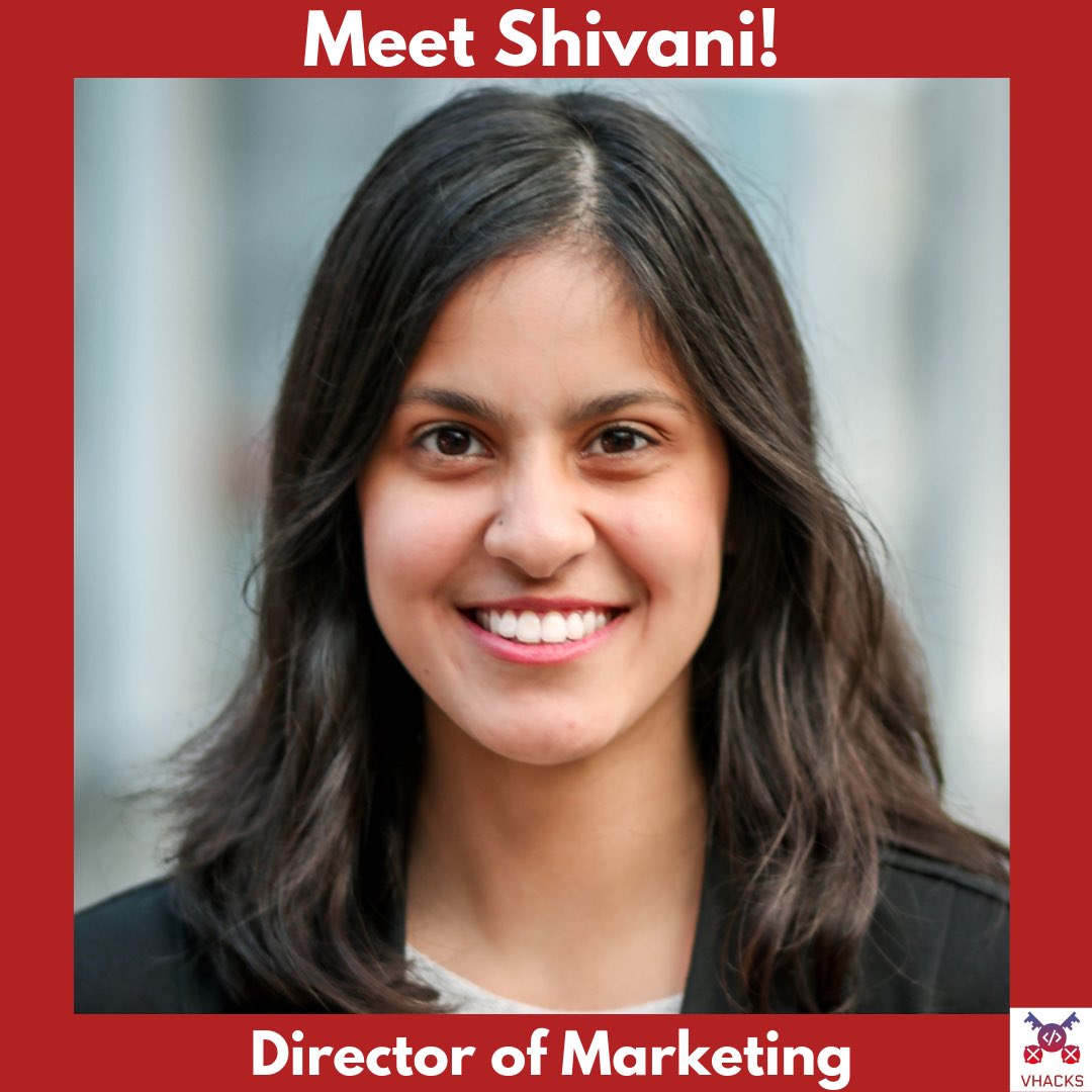 VHacksGlobal's tweet photo. “I joined the #VHacksGlobal planning committee because the existence of a hackathon that emphasizes long-term impact and socially-aware hacking excites me greatly.”

 - Shivani, Director of Marketing
Sophomore Integrative Biology major at @Harvard https://t.co/EWxfpDrpUT