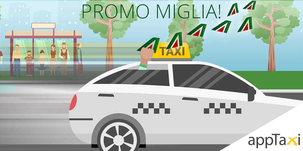 's tweet image. Sei ancora in tempo! La #PROMO scade il 31 marzo!!
📱scarica appTaxi 👉apptaxi.it/get/
💳registra la carta di credito
✈inserisci la tua tessera MilleMiglia
🚖chiama il #taxi
💸paga con l'app
🎁ricevi le tue 400 #miglia! 
Semplice e vantaggioso, come #appTaxi 👍